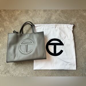 LIKE NEW MEDIUM Telfar Medium Shopping Bag Grey